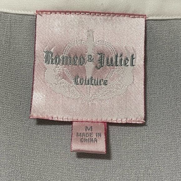 Romeo & Juliet Couture White Blouse - Picture 5 of 6